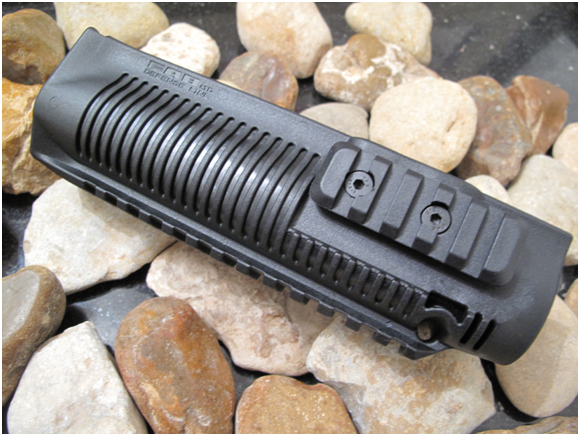 Tactical Clamp Mount With Weaver Rail For Remington 870 Shotgun | 12 Gauge Mag Tube Mount